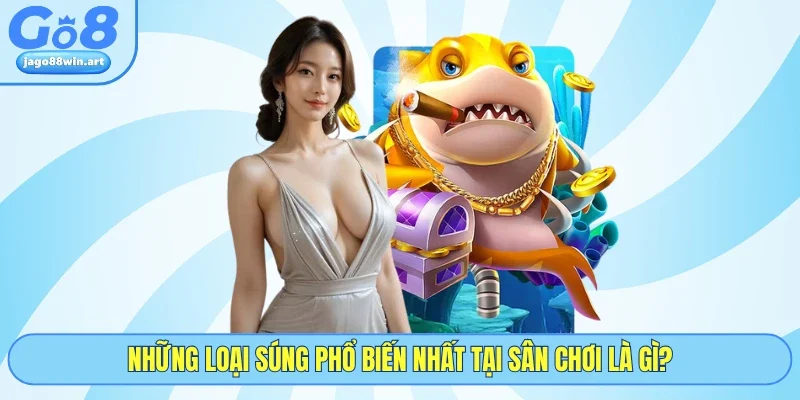 Những loại súng phổ biến nhất tại sân chơi là gì?