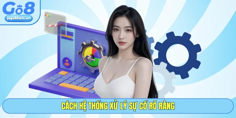 Cách hệ thống xử lý sự cố rõ ràng